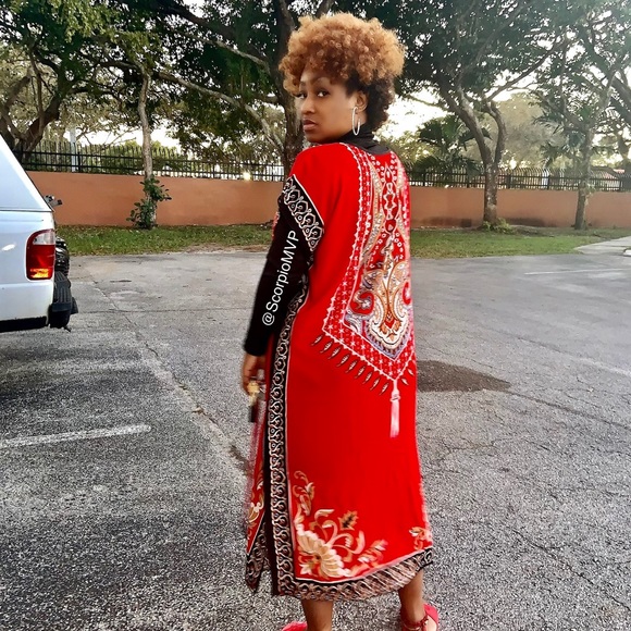 Long Dashiki Caftan | African Print | Boho… - Picture 3 of 7